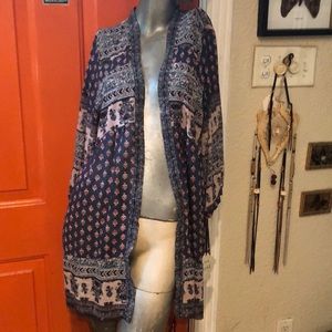 Floral sheer new blouse